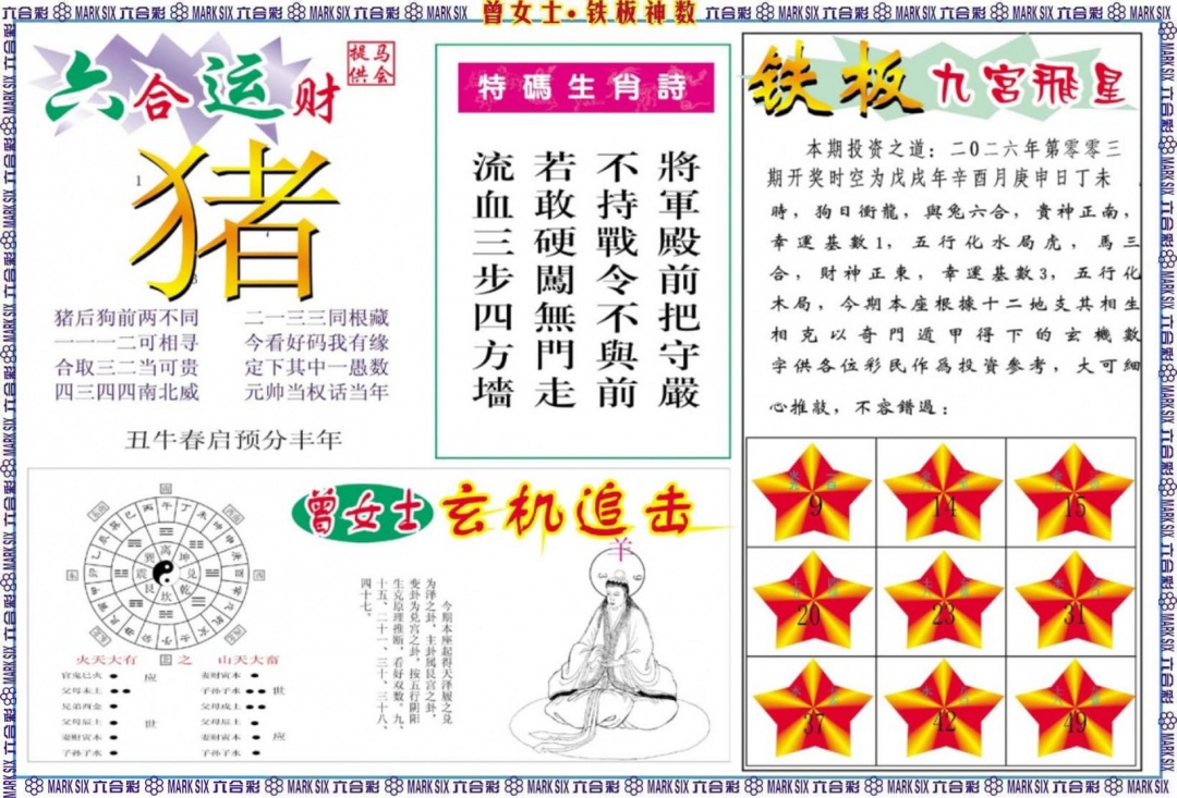 003期曾女士铁板神数B[图]