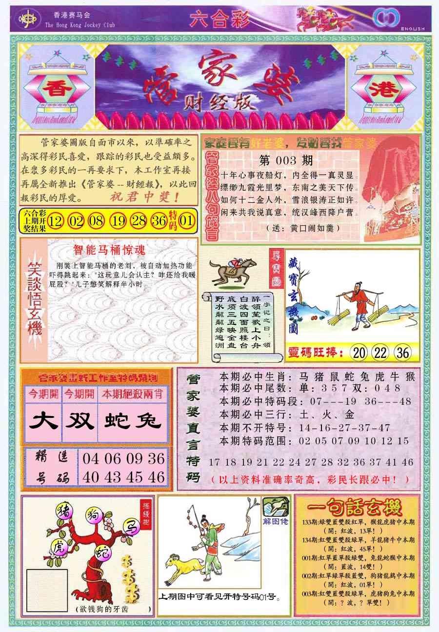 003期管家婆财经版[图]