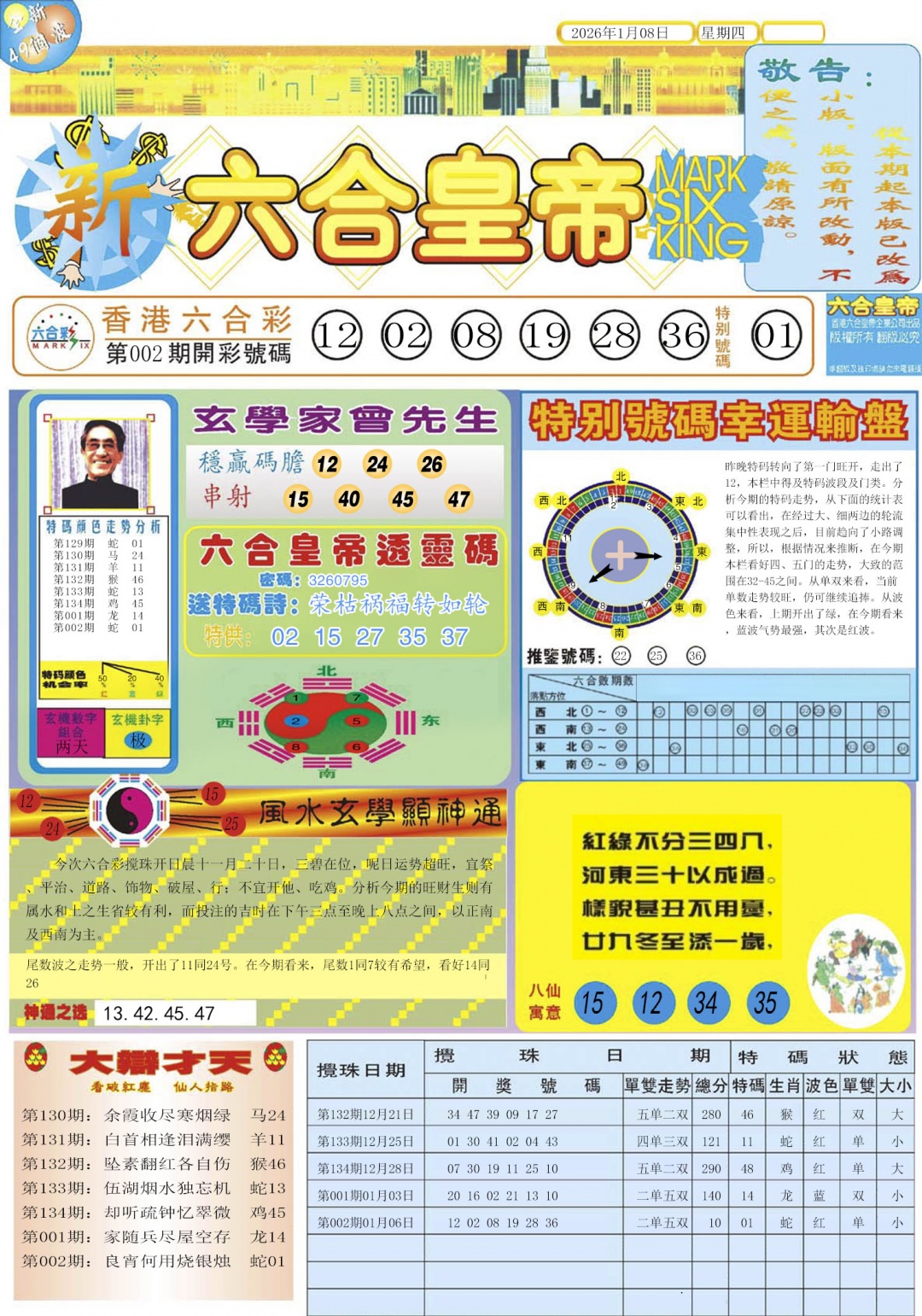 003期六合皇帝A[图]