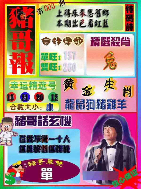 003期猪哥报[图]