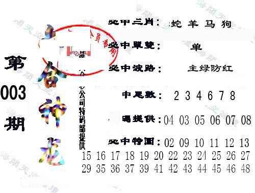 003期六合神龙[图]