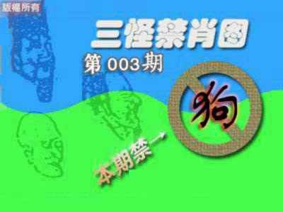 003期禁肖图《另版》[图]