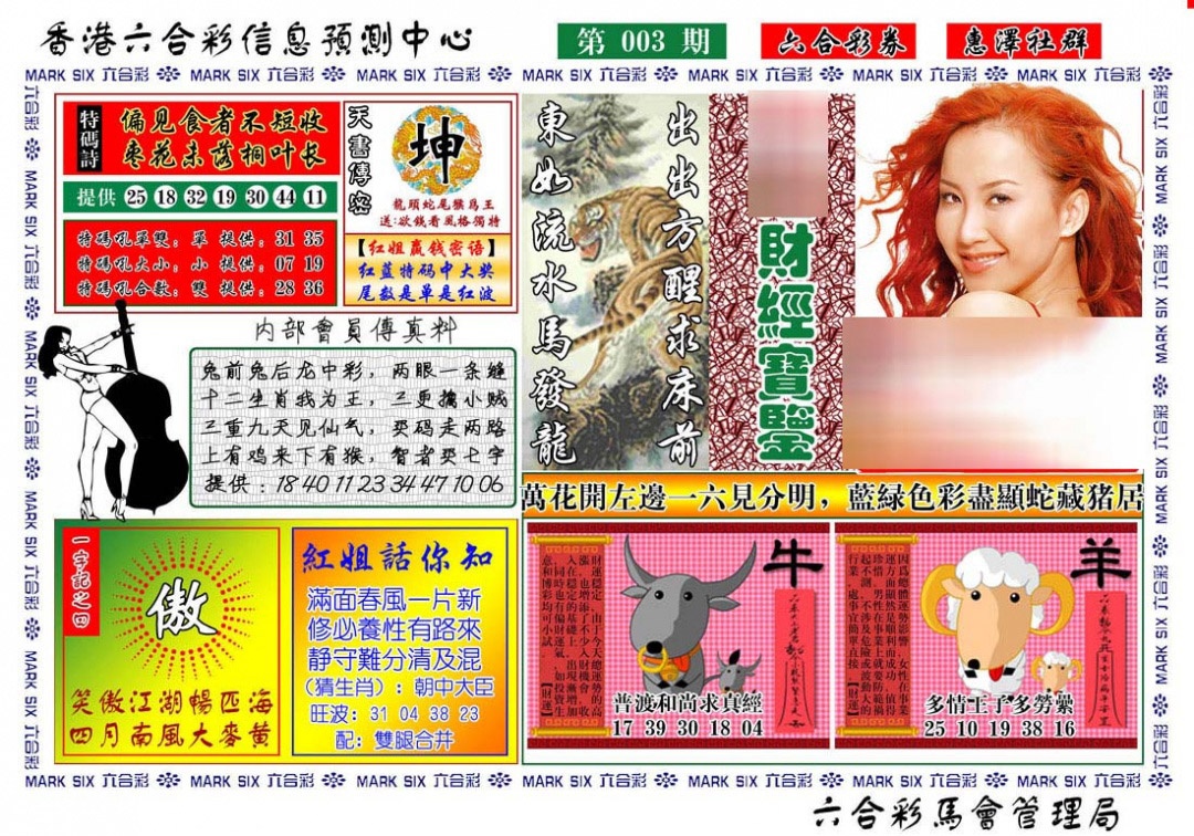 003期红姐财经宝鉴[图]