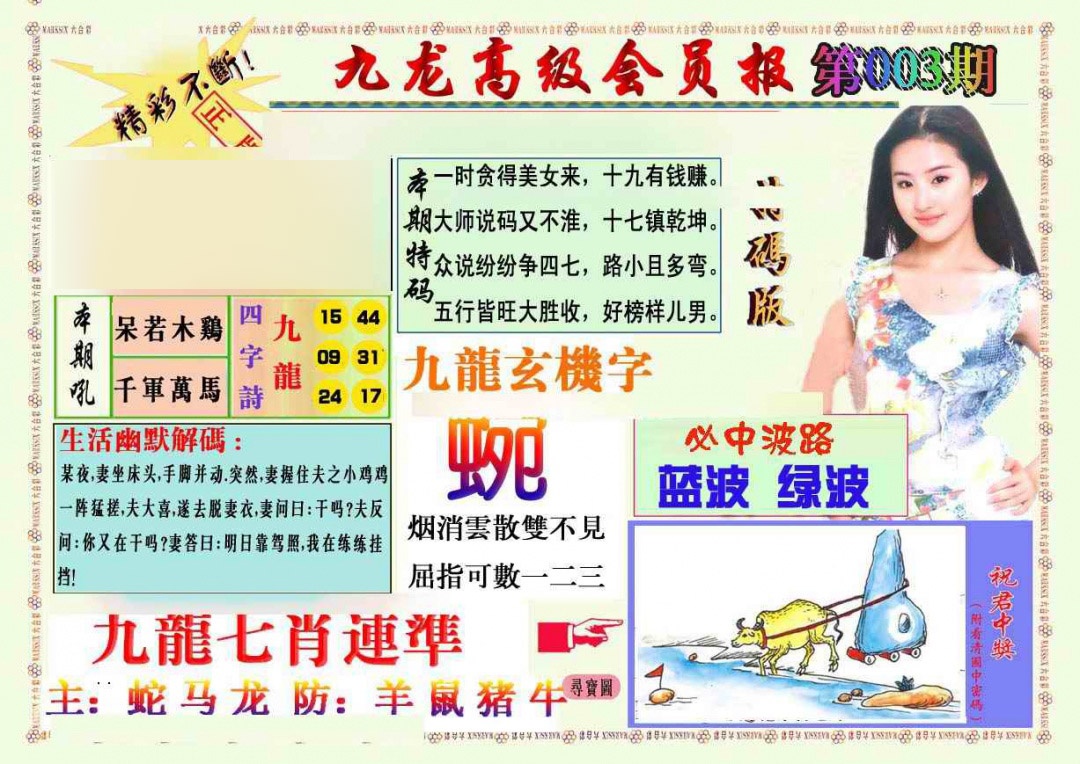 003期九龙高级会员报[图]